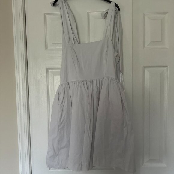 Endless Rose Bowed Square Neckline Baby Doll Mini - Picture 2 of 2